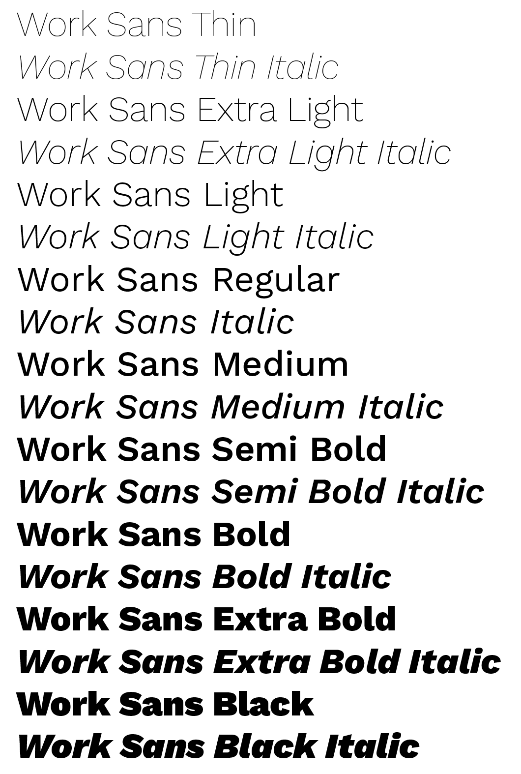 Work Sans